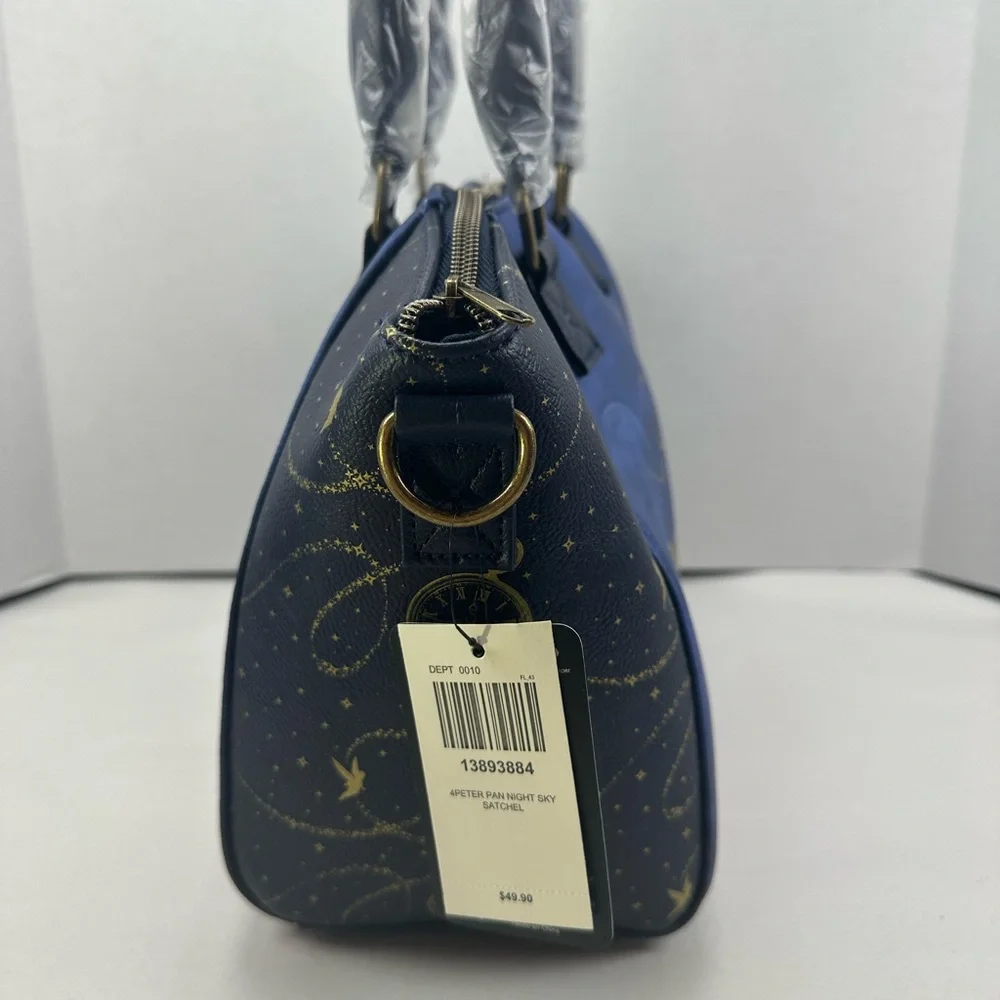 Loungefly Disney Peter Pan Night Sky Satchel Bag